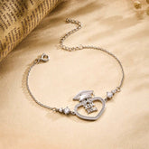 Custom Name Graduation Cap Bracelet