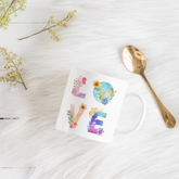 Floral Love Coffee Mug