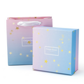 Unique Beauty Romantic Gradient Purple Stars Gift Box – Dreamy Packaging for Special Moments