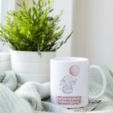 Normalize Saying No Cute Elephant Coffee Mug