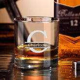 Personalized Text Whisky Glass with Your Names