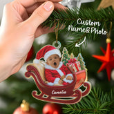 Custom Photo Ornament Baby's First Christmas Ornament