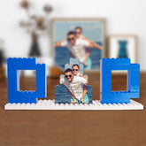 Personalized DAD & PAPA Photo Building Block Puzzle