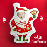 Personalized Minime Talking Pillow with Custom Photo and Voice Message