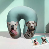 Personalized Photo U-Shaped Travel Pillow Custom Neck Support