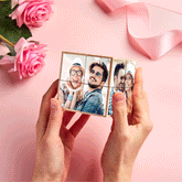 Unfold the Memories Custom Magic Photo Cube Stress-Relief Gift