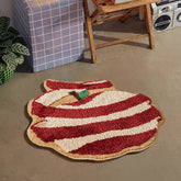 Christmas Apple-Shaped Doormat