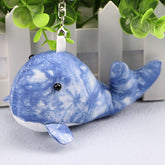 Handmade Tie-Dye Dolphin Keychain Bag Charm Gift