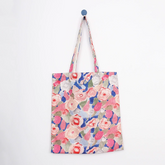 Blooming Beauty Cotton Tote Bag for Women Floral Summer Style for Everyday Use