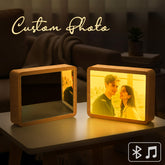 Personalized Photo Bluetooth Speaker & Music Mirror Lamp