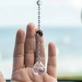 Custom Photo Projection Car Ornament – Crystal Sun Catcher