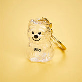 Custom Name Dog Hair Collector Keychain/Bag Charm