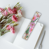 Forget Me Not Dried Flower Resin Bookmark
