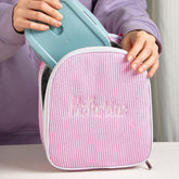 Personalized Lunch Bag with Embroidered Kid's Name