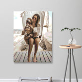 Custom Photo to Oil Painting Canvas DIY Digital Art