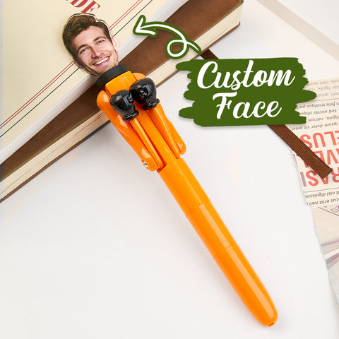 Custom Face Photo Boxing Pen Fun Interactive Stress Relief Gift for Kids