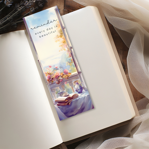 Everyday is Beautiful Watercolor Bookmark Set
