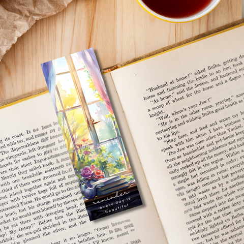 Everyday is Beautiful Watercolor Bookmark Set