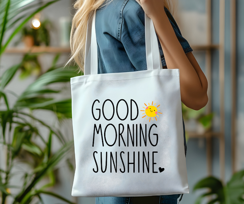 Good Morning Sunshine Canvas Tote Bag