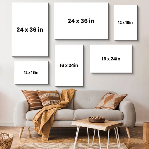 Gradient Galaxy Custom Birth Moon Phase The Days You Became Our Mom Canvas/Framed Poster/Poster