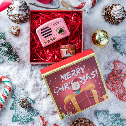 Red Santa Claus Christmas Gift Box – Festive Holiday Packaging