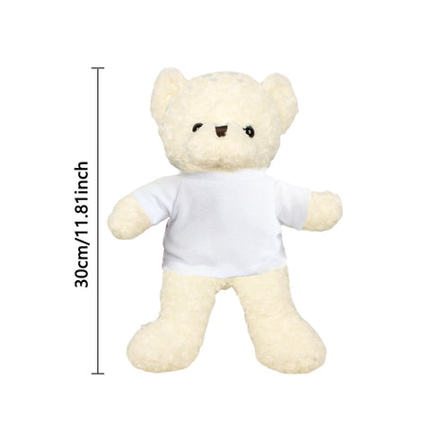 Personalized Teddy Bear Plush Toy with Custom Text for Kids