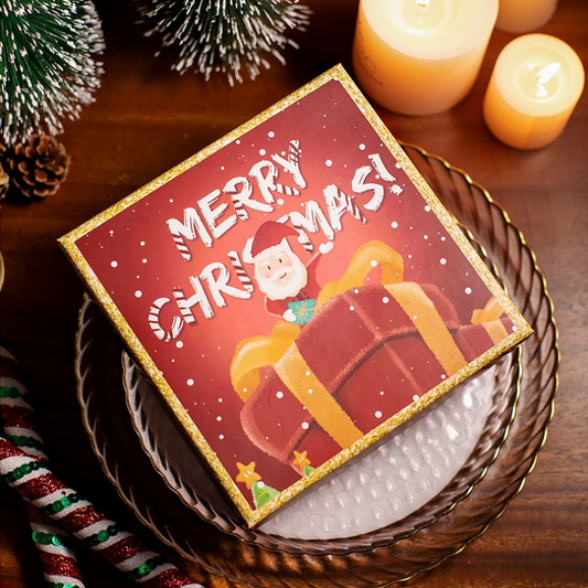 Red Santa Claus Christmas Gift Box – Festive Holiday Packaging 800