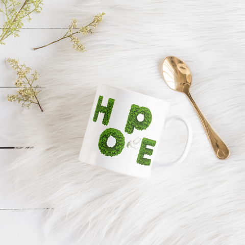 Green Hope Inspirational Coffee Mug