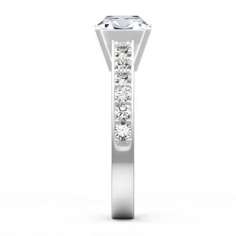 Personalized Birthstone Silver Ring