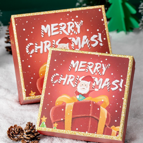 Red Santa Claus Christmas Gift Box – Festive Holiday Packaging