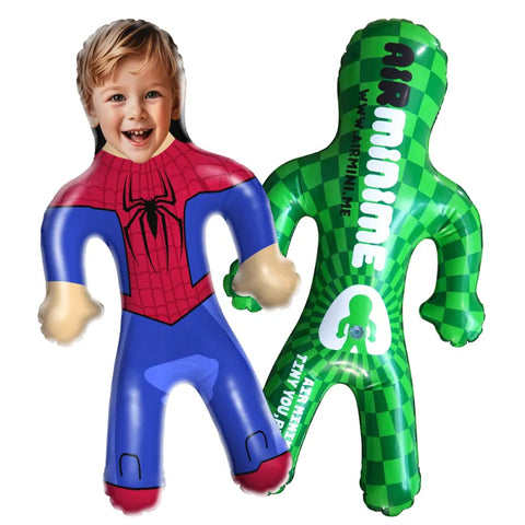 Custom Hero Character Inflatable Doll – Funny Blow-Up Balloon with Your Face
