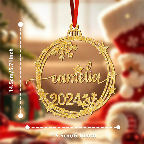 Custom Christmas Ornament with Name