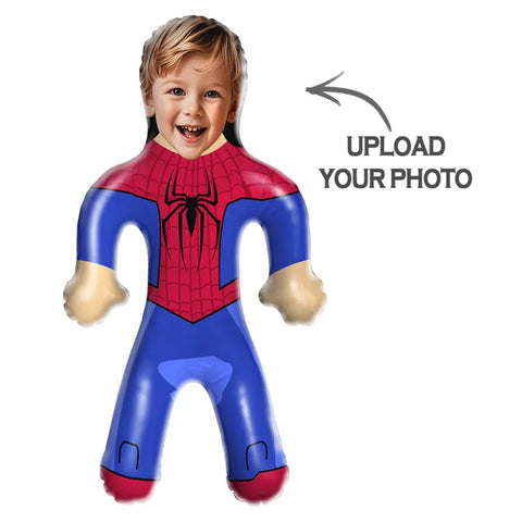 Custom Hero Character Inflatable Doll – Funny Blow-Up Balloon with Your Face