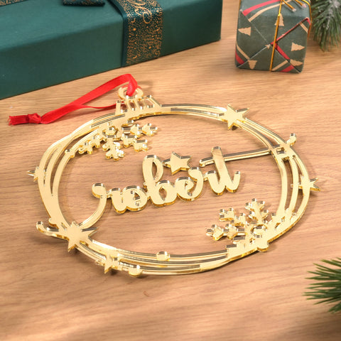 Custom Christmas Ornament with Name