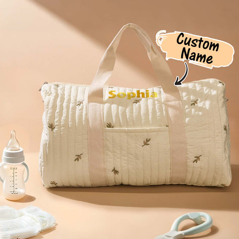 Custom Name Baby Hospital Bag