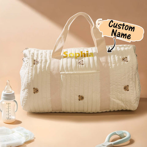 Custom Name Baby Hospital Bag