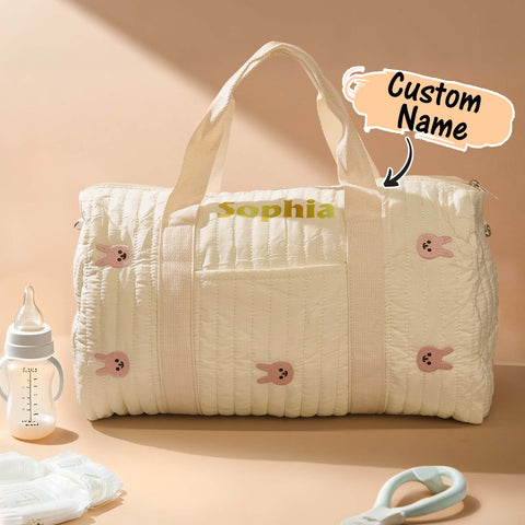 Custom Name Baby Hospital Bag