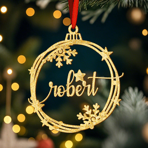 Custom Christmas Ornament with Name