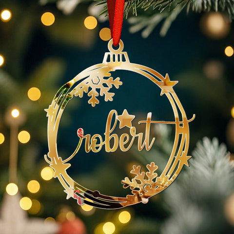 Custom Christmas Ornament with Name
