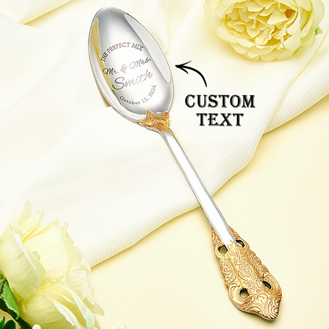 Personalized Wedding Forks Custom Engraved Tableware Gift Set