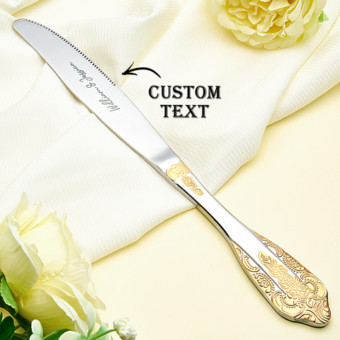 Personalized Wedding Forks Custom Engraved Tableware Gift Set