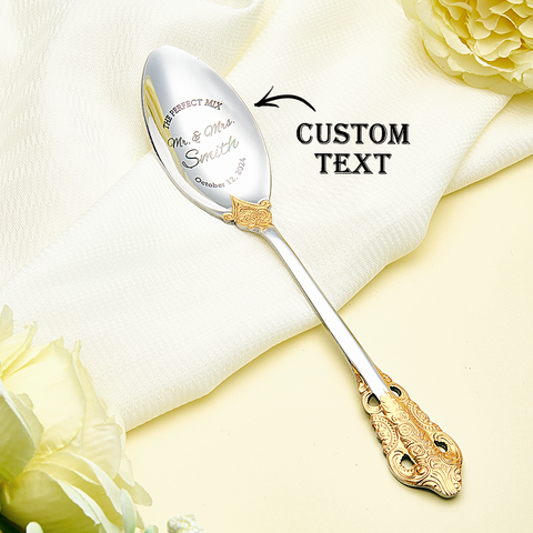 Personalized Wedding Forks Custom Engraved Tableware Gift Set