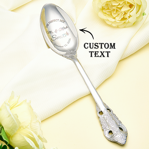 Personalized Wedding Forks Custom Engraved Tableware Gift Set