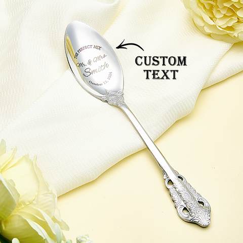 Personalized Wedding Forks Custom Engraved Tableware Gift Set