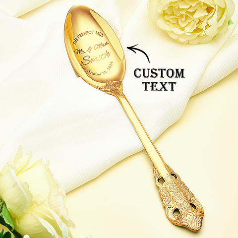 Personalized Wedding Forks Custom Engraved Tableware Gift Set