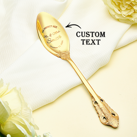 Personalized Wedding Forks Custom Engraved Tableware Gift Set