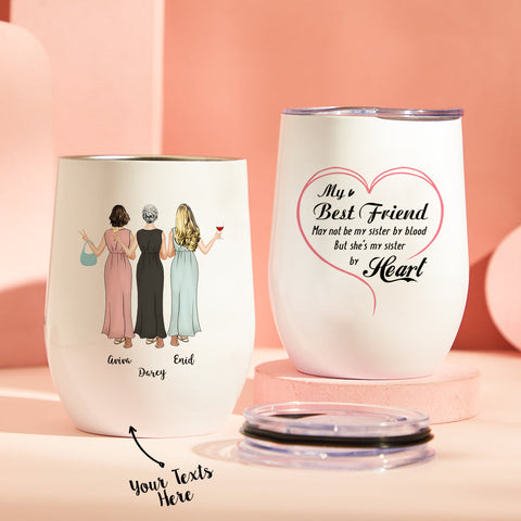 Like Mother, Like Daughter Custom Tumbler with Names