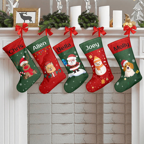 Personalized Christmas Stocking with Name