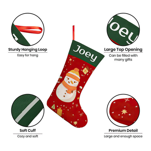 Personalized Christmas Stocking with Name