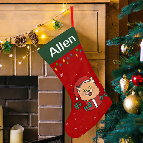 Personalized Christmas Stocking with Name